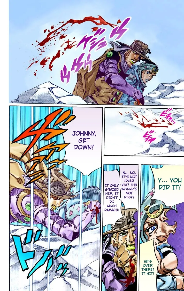 JoJo's Bizarre Adventure Steel Ball Run Colored Manga, chapter 53, page 22