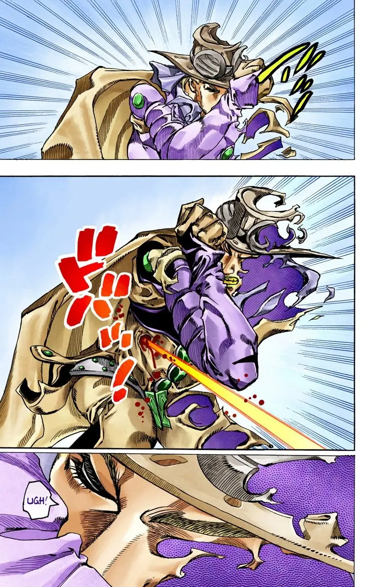 JoJo's Bizarre Adventure Steel Ball Run Colored Manga, chapter 53, page 25
