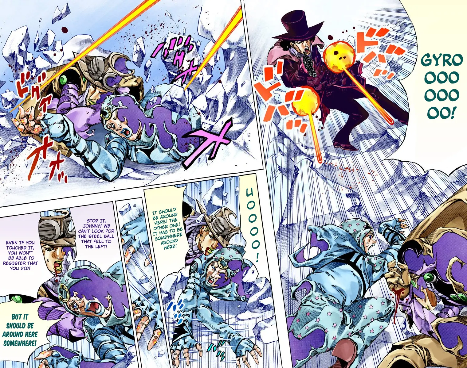 JoJo's Bizarre Adventure Steel Ball Run Colored Manga, chapter 53, page 26