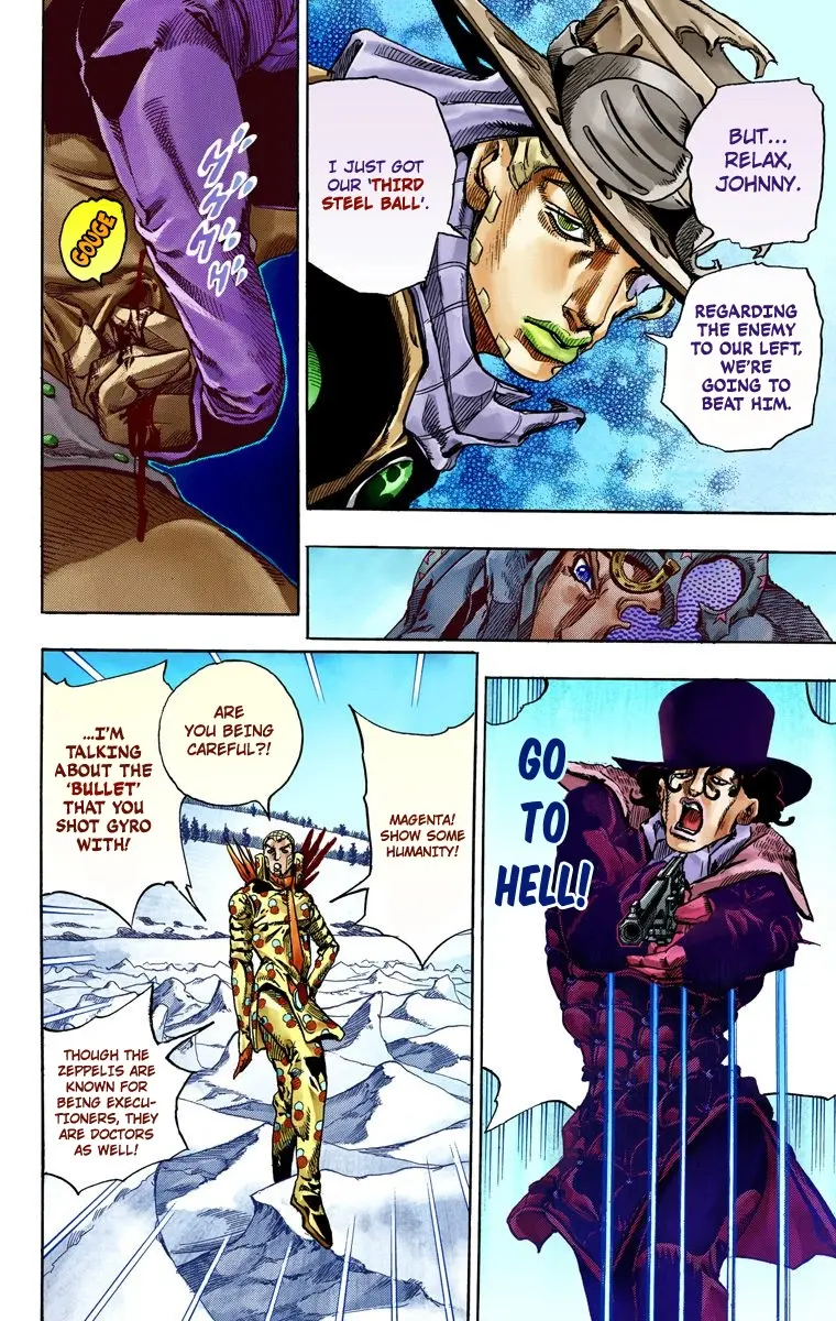 JoJo's Bizarre Adventure Steel Ball Run Colored Manga, chapter 53, page 27