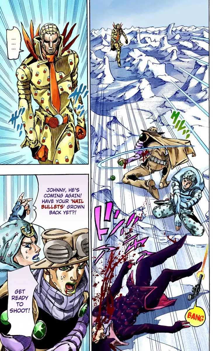 JoJo's Bizarre Adventure Steel Ball Run Colored Manga, chapter 53, page 35