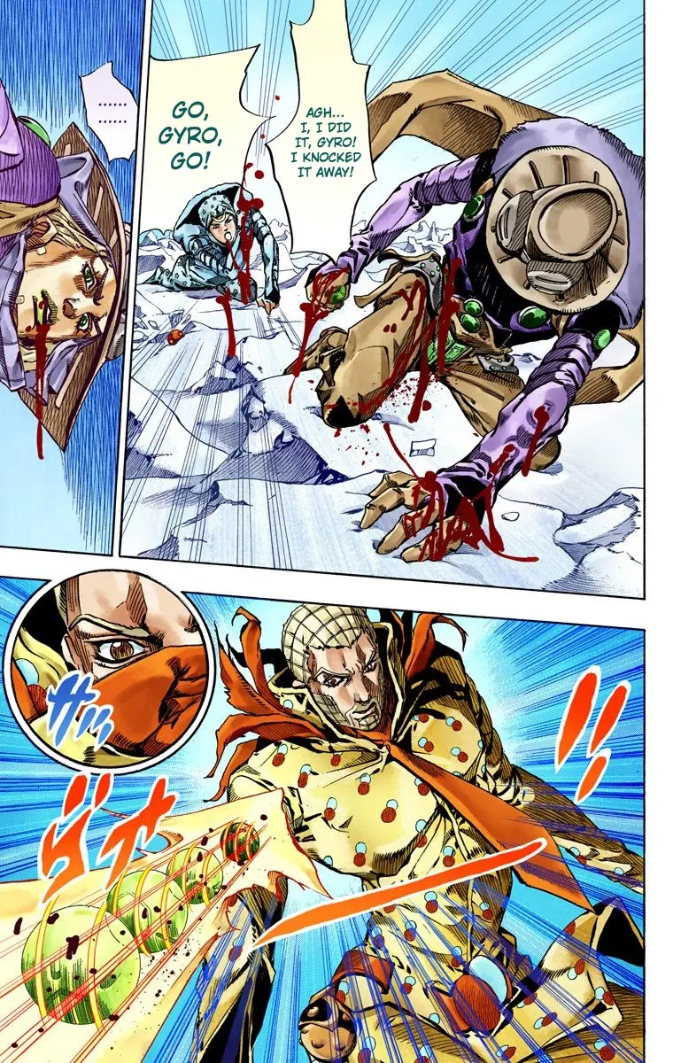 JoJo's Bizarre Adventure Steel Ball Run Colored Manga, chapter 54, page 13