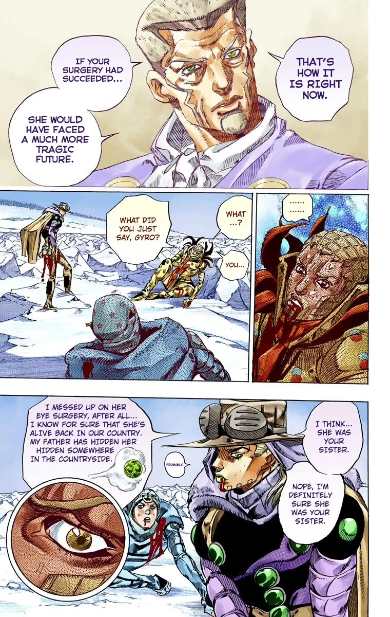 JoJo's Bizarre Adventure Steel Ball Run Colored Manga, chapter 54, page 40