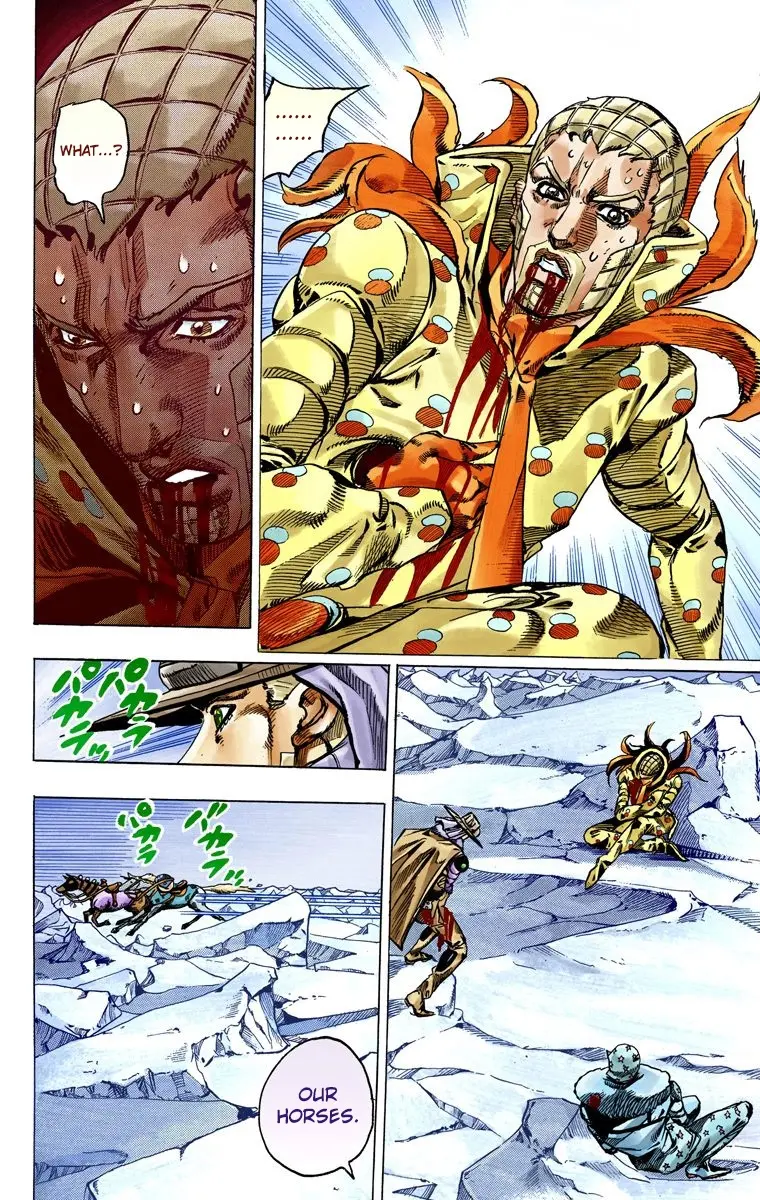 JoJo's Bizarre Adventure Steel Ball Run Colored Manga, chapter 54, page 41