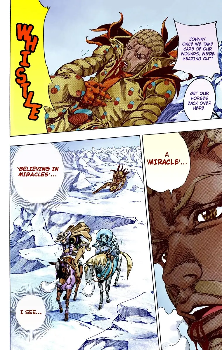 JoJo's Bizarre Adventure Steel Ball Run Colored Manga, chapter 54, page 44