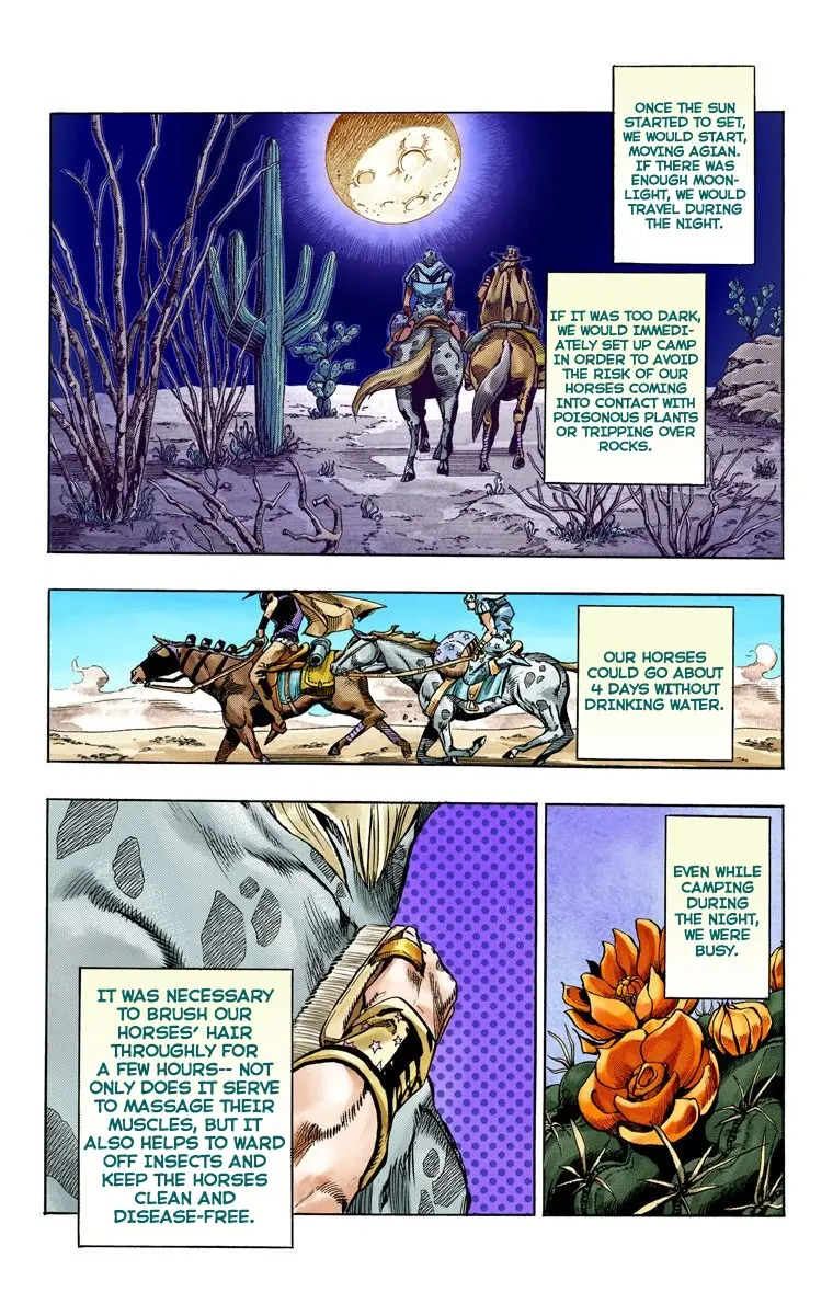 JoJo's Bizarre Adventure Steel Ball Run Colored Manga, chapter 55, page 4