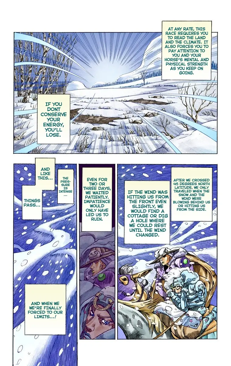 JoJo's Bizarre Adventure Steel Ball Run Colored Manga, chapter 55, page 8