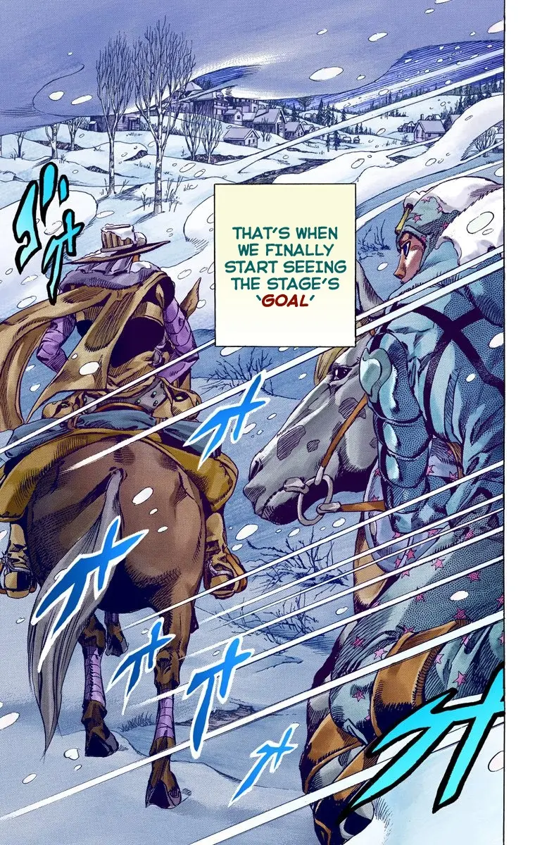 JoJo's Bizarre Adventure Steel Ball Run Colored Manga, chapter 55, page 9