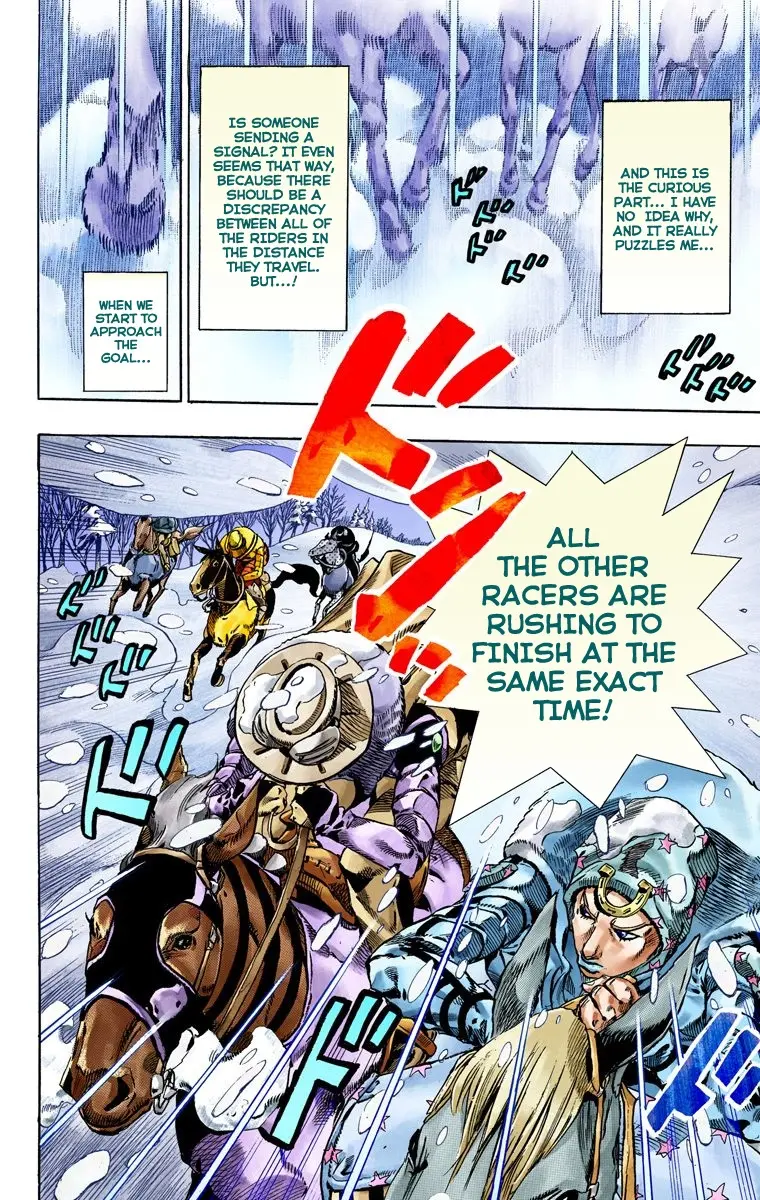 JoJo's Bizarre Adventure Steel Ball Run Colored Manga, chapter 55, page 10