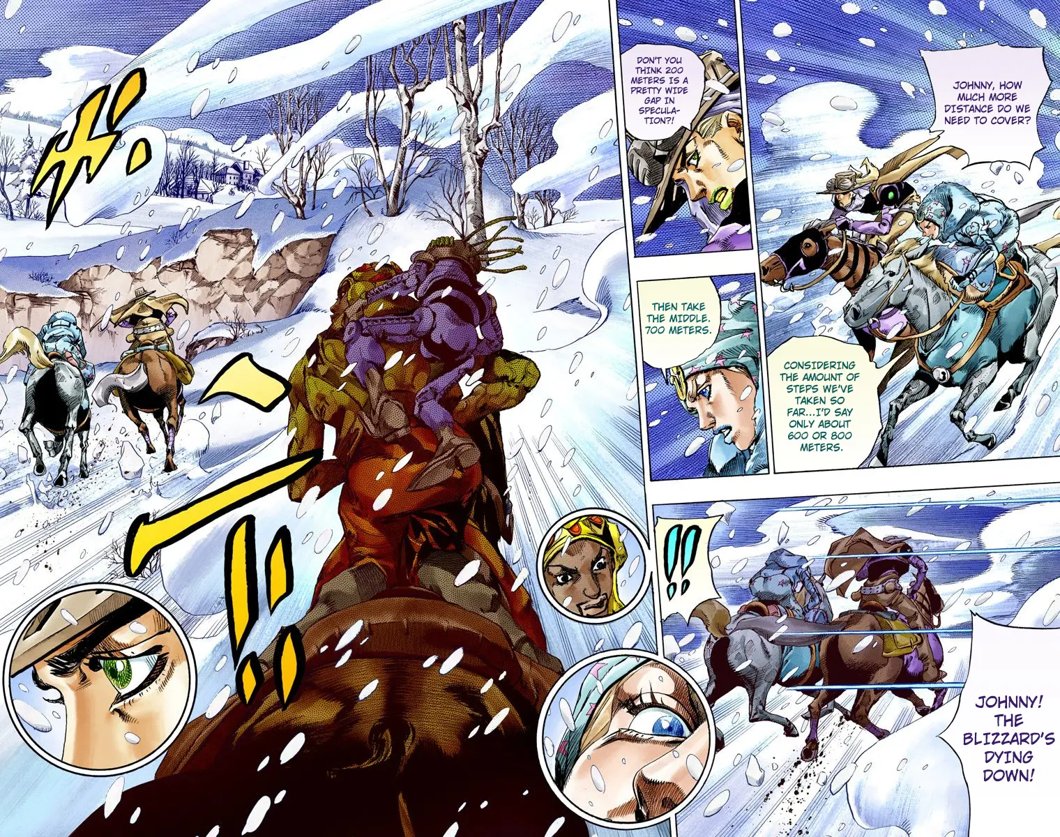JoJo's Bizarre Adventure Steel Ball Run Colored Manga, chapter 55, page 15