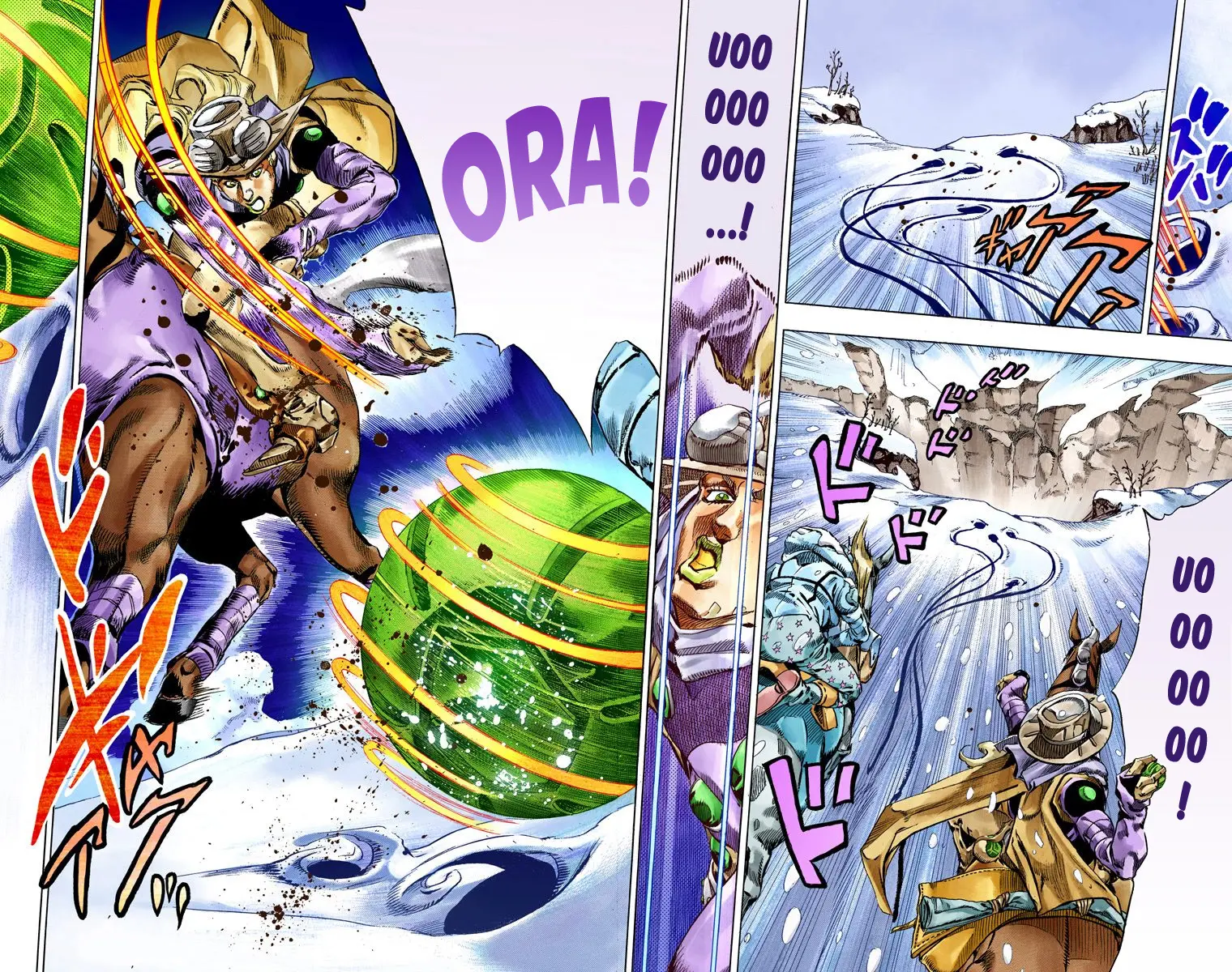 JoJo's Bizarre Adventure Steel Ball Run Colored Manga, chapter 55, page 19