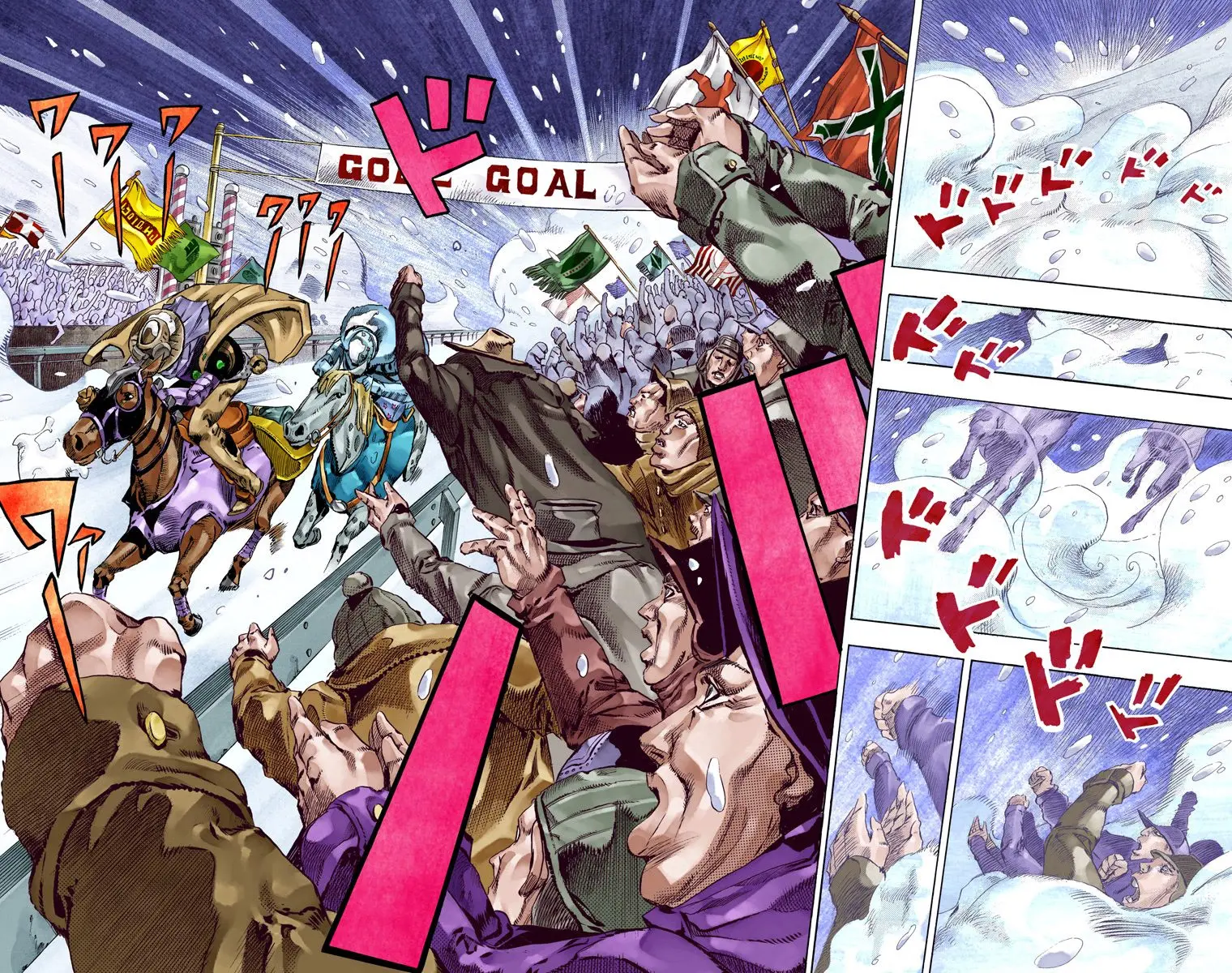 JoJo's Bizarre Adventure Steel Ball Run Colored Manga, chapter 55, page 24