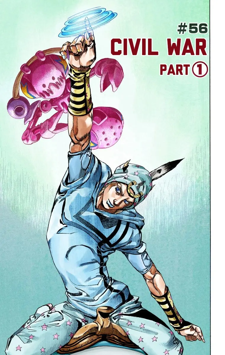 JoJo's Bizarre Adventure Steel Ball Run Colored Manga, chapter 56, page 3