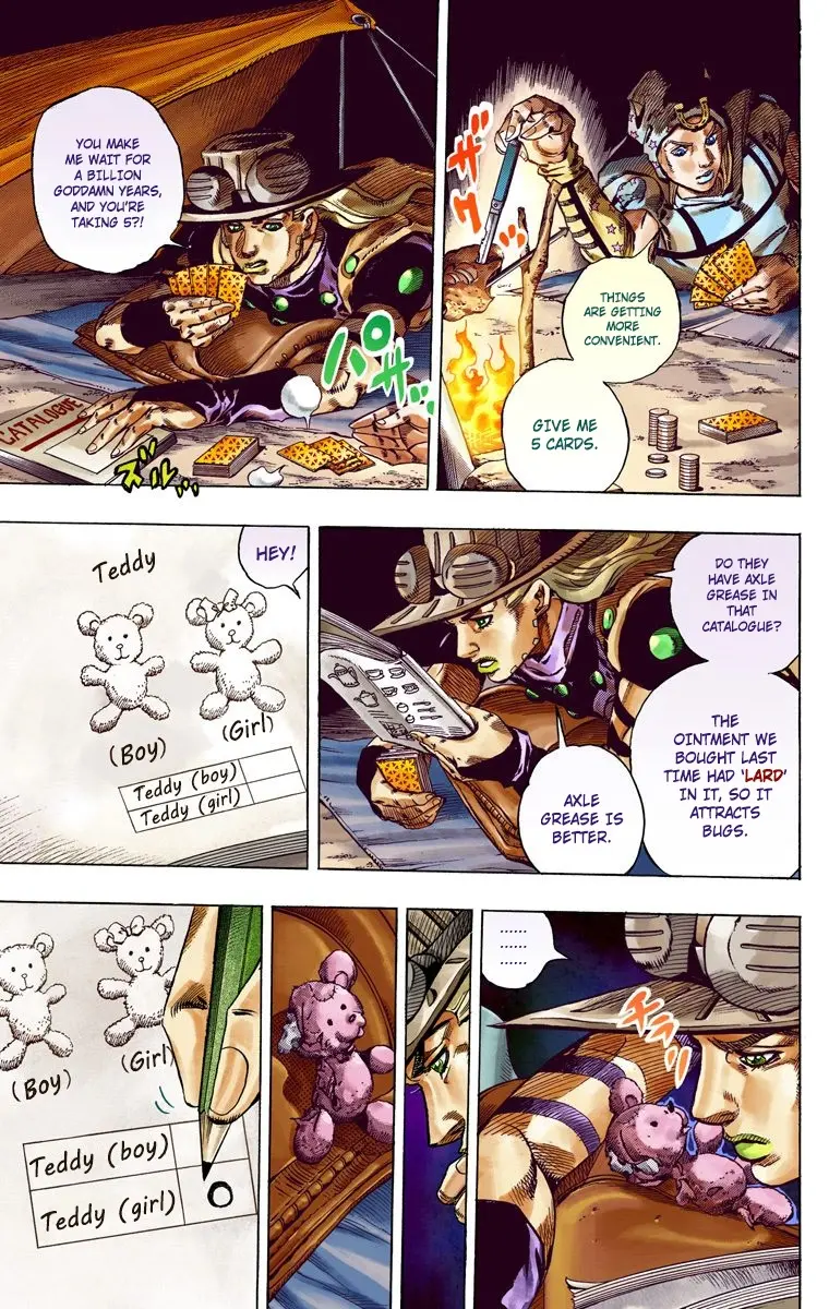 JoJo's Bizarre Adventure Steel Ball Run Colored Manga, chapter 56, page 9