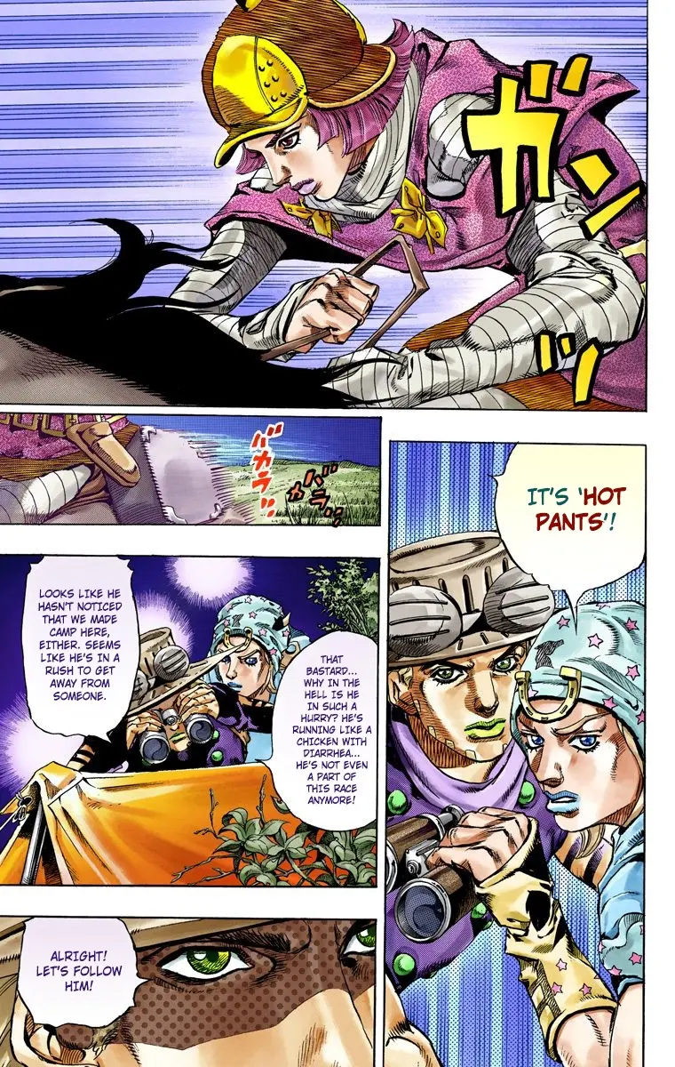 JoJo's Bizarre Adventure Steel Ball Run Colored Manga, chapter 56, page 11