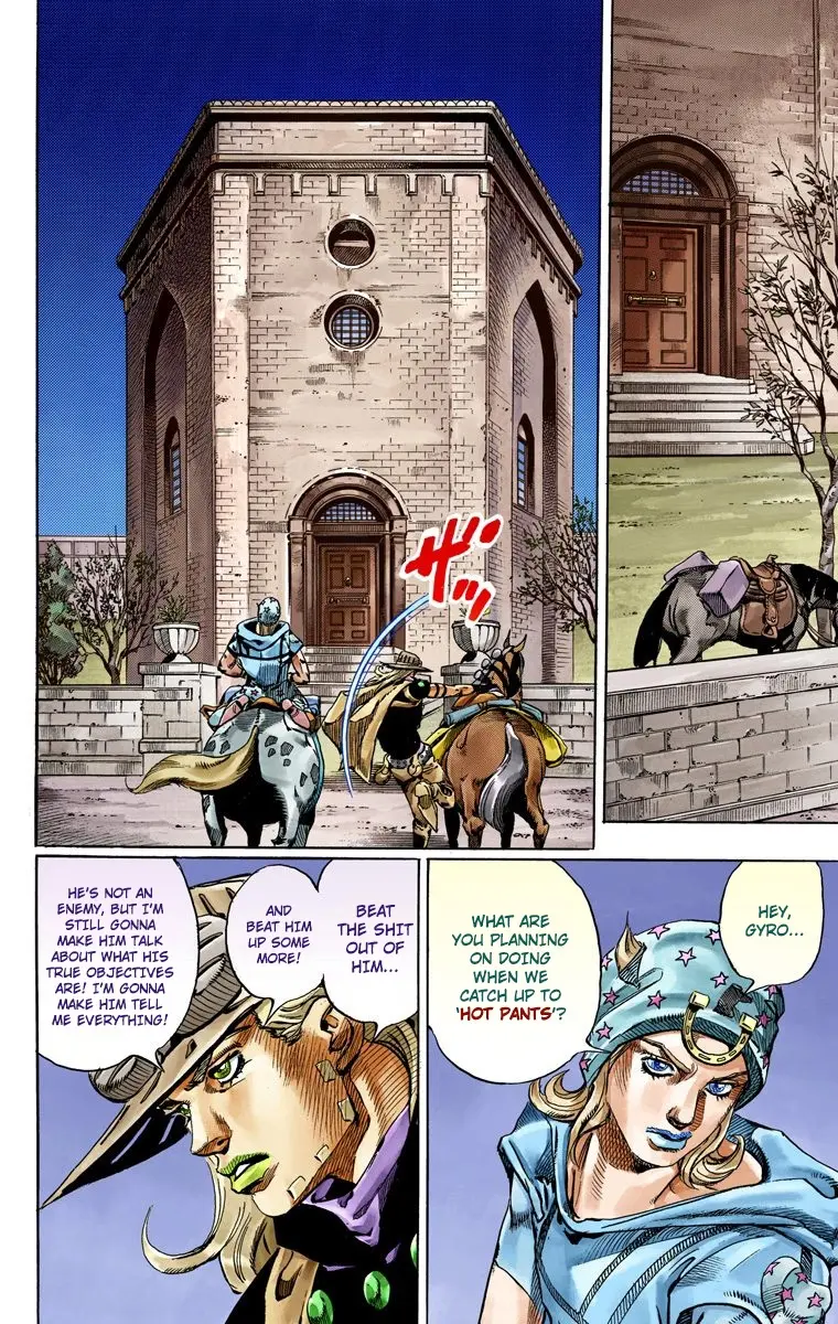 JoJo's Bizarre Adventure Steel Ball Run Colored Manga, chapter 56, page 15