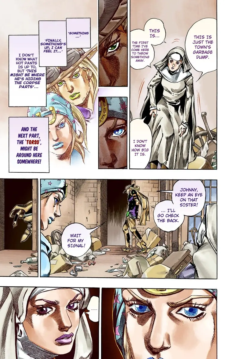 JoJo's Bizarre Adventure Steel Ball Run Colored Manga, chapter 56, page 20