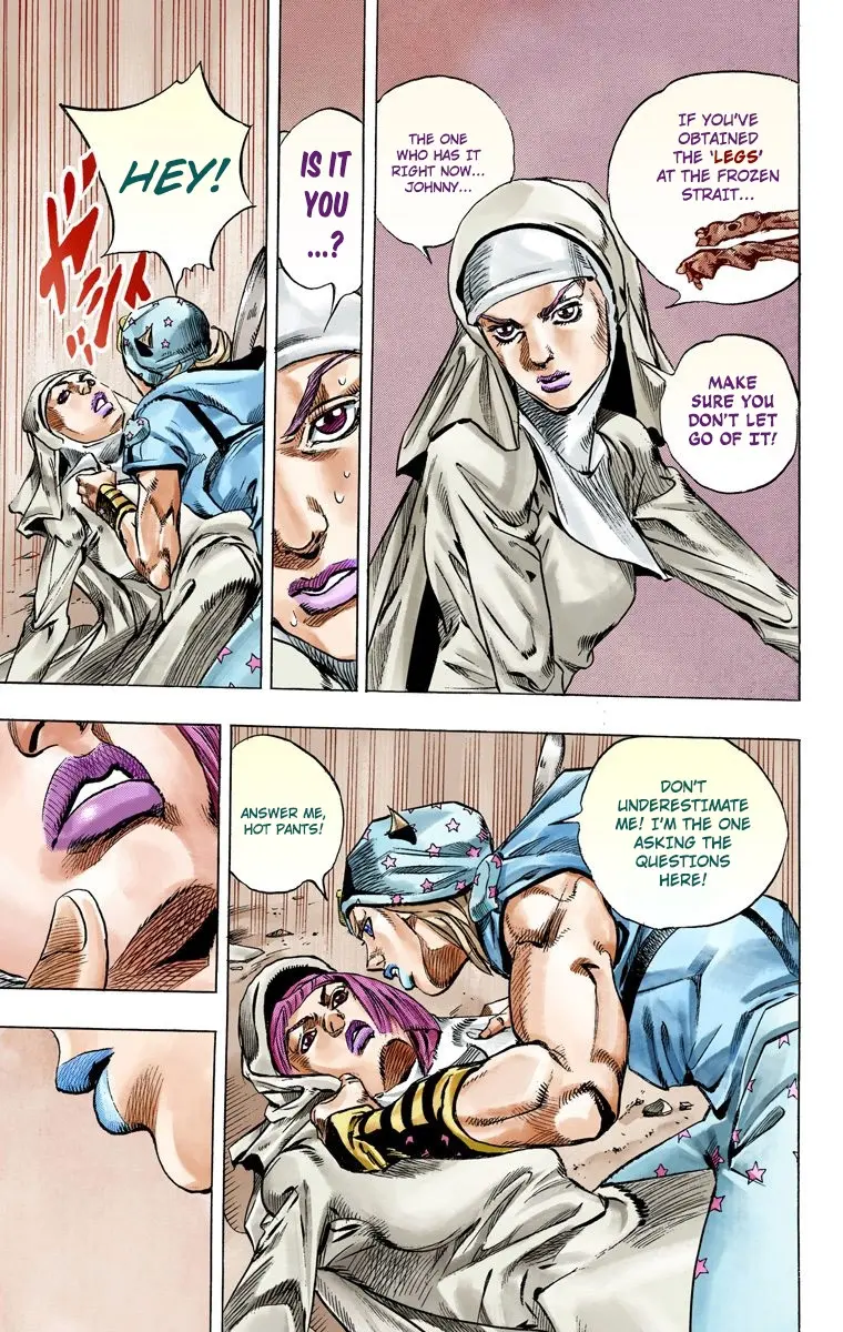 JoJo's Bizarre Adventure Steel Ball Run Colored Manga, chapter 56, page 22