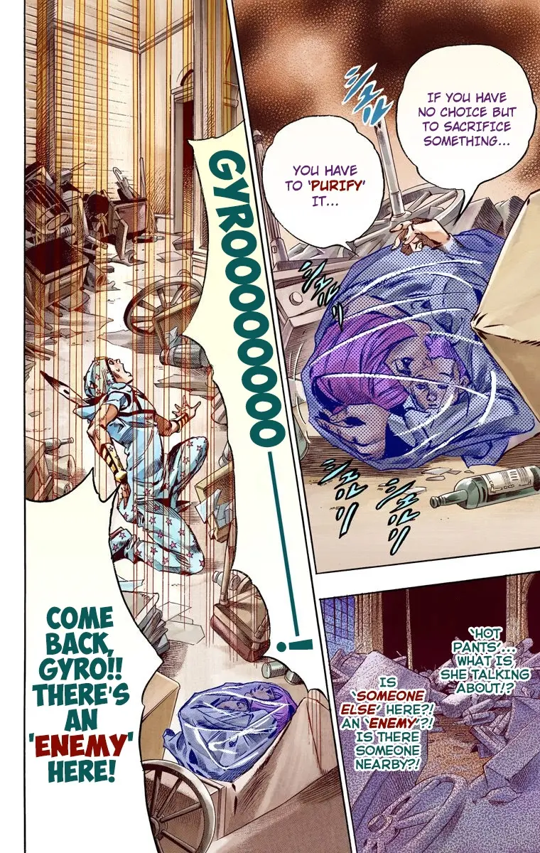 JoJo's Bizarre Adventure Steel Ball Run Colored Manga, chapter 56, page 28
