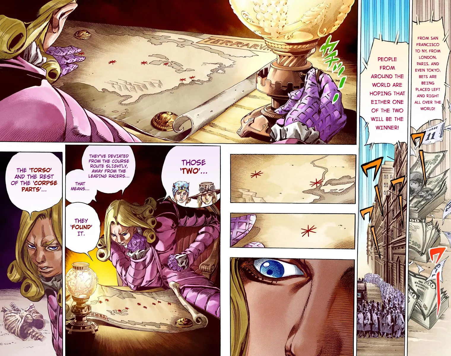 JoJo's Bizarre Adventure Steel Ball Run Colored Manga, chapter 57, page 6