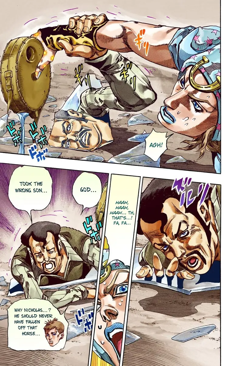 JoJo's Bizarre Adventure Steel Ball Run Colored Manga, chapter 58, page 20
