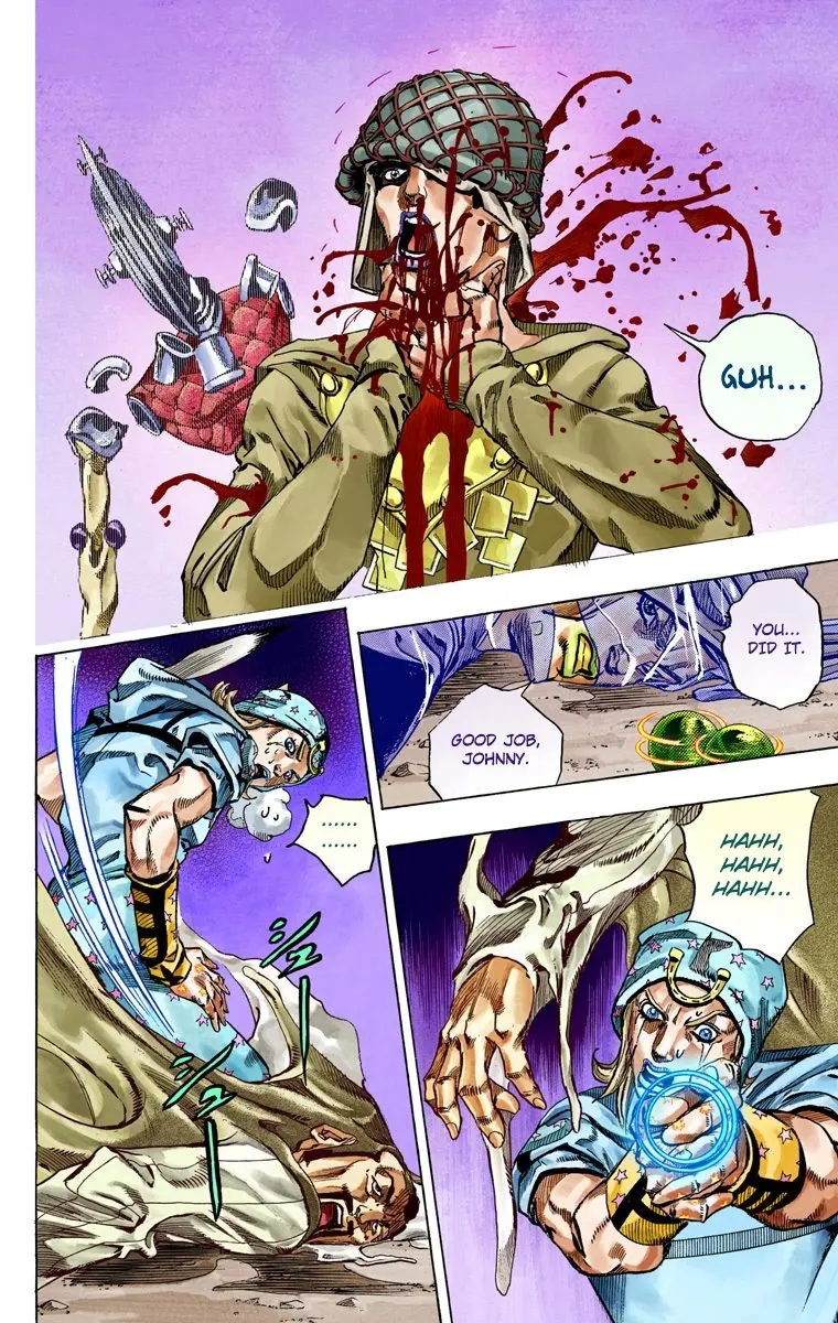 JoJo's Bizarre Adventure Steel Ball Run Colored Manga, chapter 58, page 29