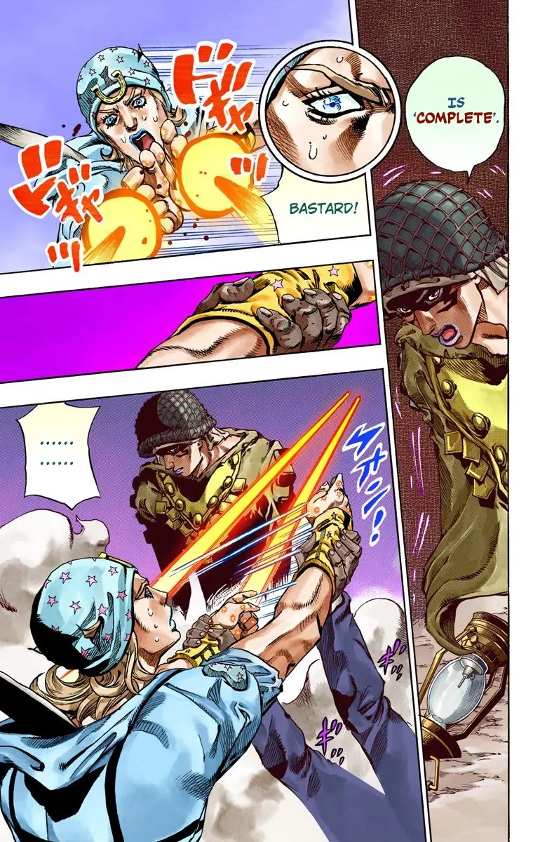 JoJo's Bizarre Adventure Steel Ball Run Colored Manga, chapter 58, page 34