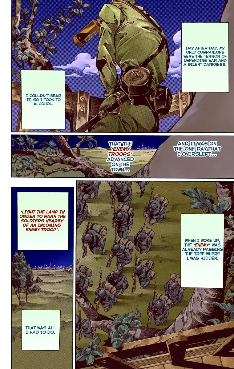 JoJo's Bizarre Adventure Steel Ball Run Colored Manga, chapter 58, page 38