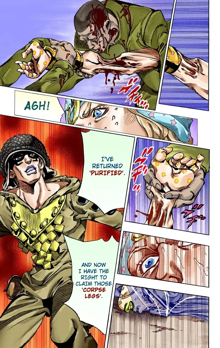 JoJo's Bizarre Adventure Steel Ball Run Colored Manga, chapter 58, page 41