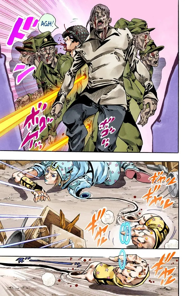 JoJo's Bizarre Adventure Steel Ball Run Colored Manga, chapter 59, page 13