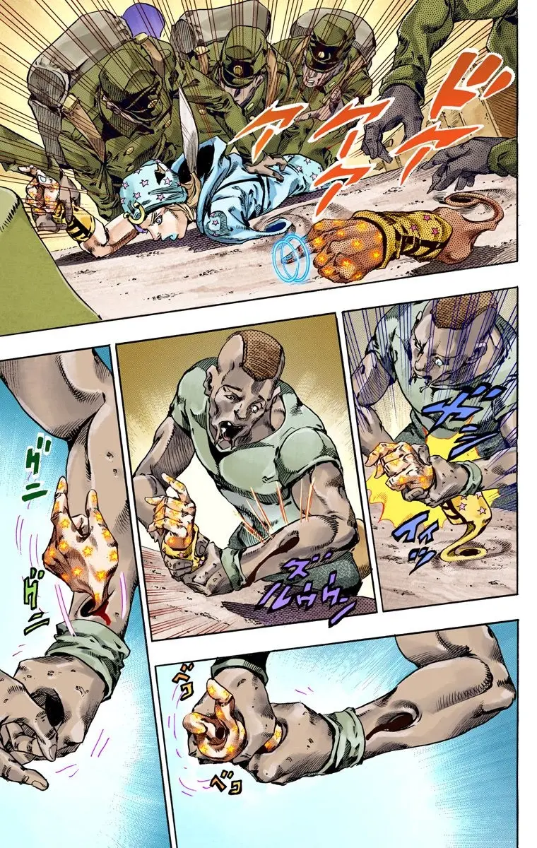 JoJo's Bizarre Adventure Steel Ball Run Colored Manga, chapter 59, page 16
