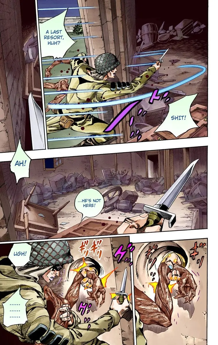 JoJo's Bizarre Adventure Steel Ball Run Colored Manga, chapter 59, page 30