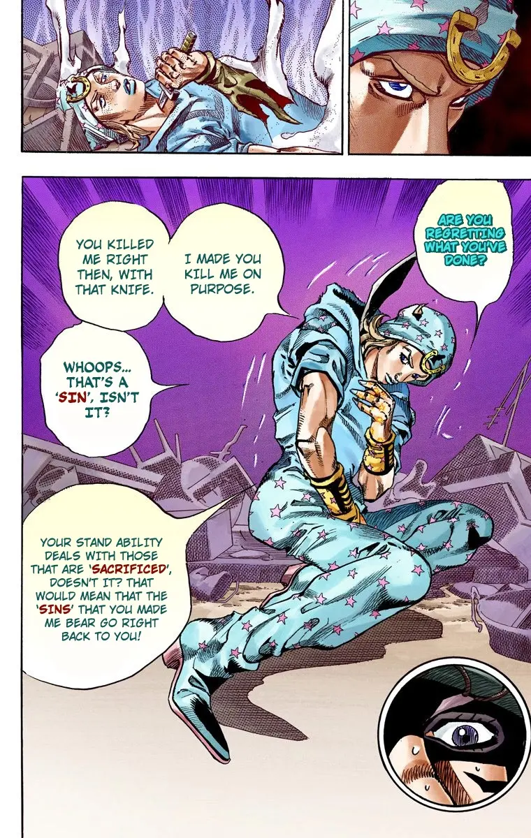 JoJo's Bizarre Adventure Steel Ball Run Colored Manga, chapter 59, page 42