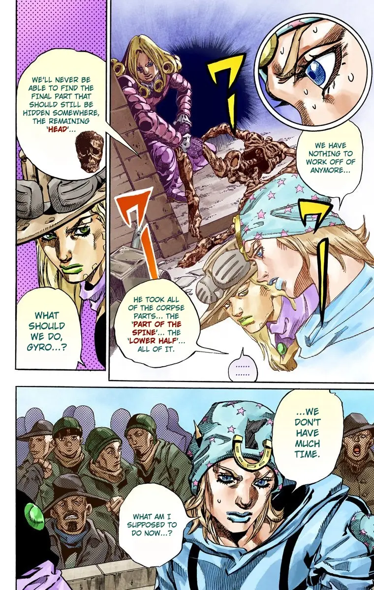 JoJo's Bizarre Adventure Steel Ball Run Colored Manga, chapter 60, page 6