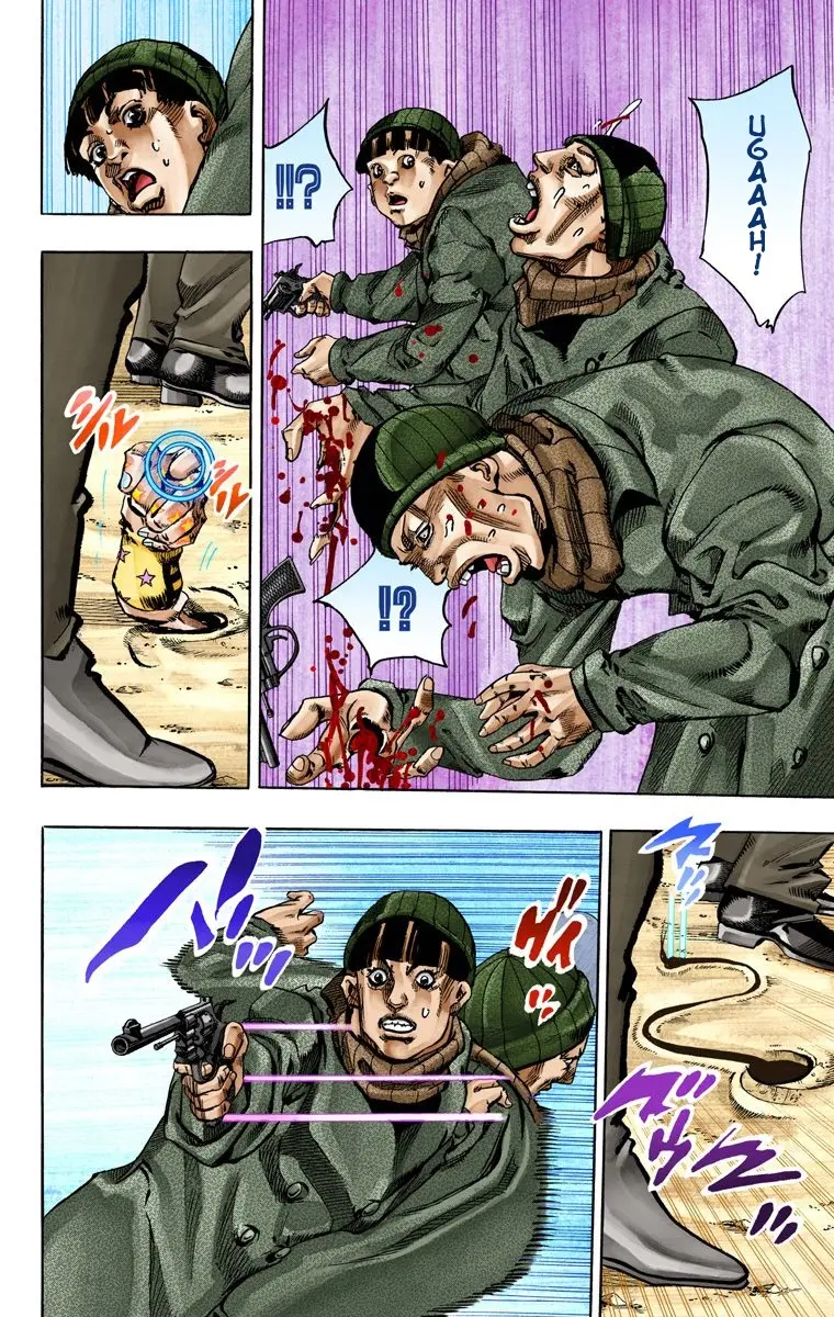 JoJo's Bizarre Adventure Steel Ball Run Colored Manga, chapter 60, page 8