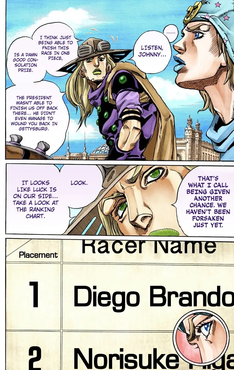 JoJo's Bizarre Adventure Steel Ball Run Colored Manga, chapter 60, page 10