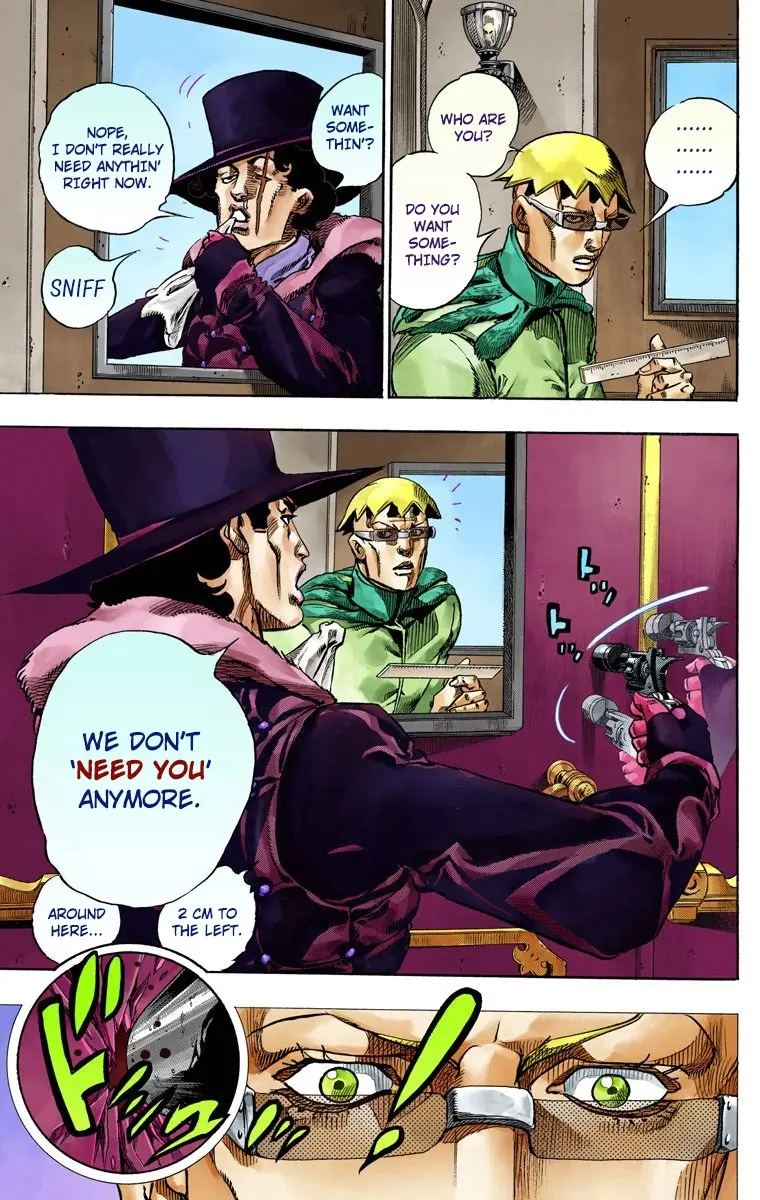 JoJo's Bizarre Adventure Steel Ball Run Colored Manga, chapter 60, page 20