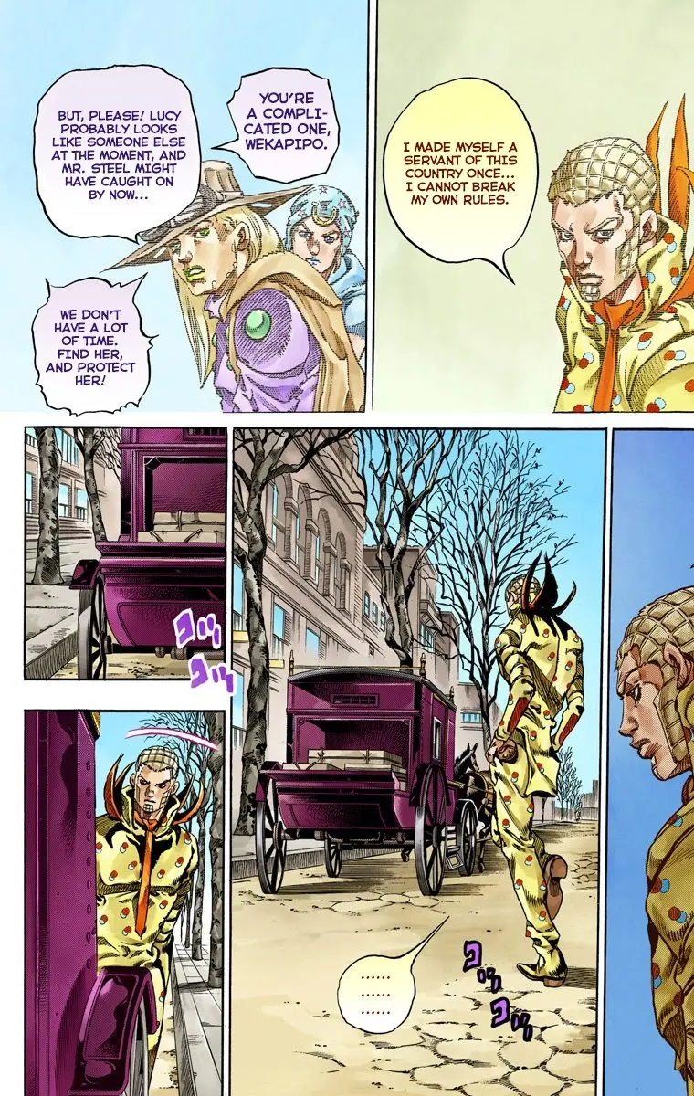 JoJo's Bizarre Adventure Steel Ball Run Colored Manga, chapter 60, page 23