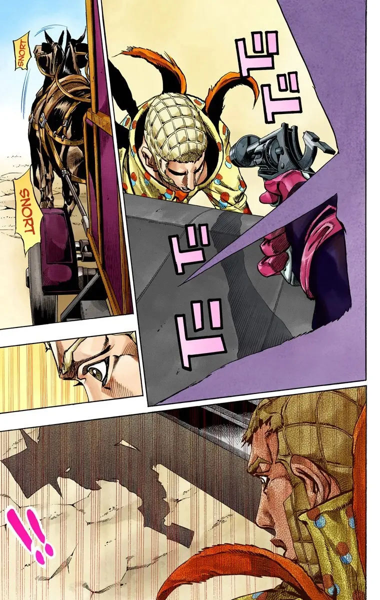 JoJo's Bizarre Adventure Steel Ball Run Colored Manga, chapter 60, page 26