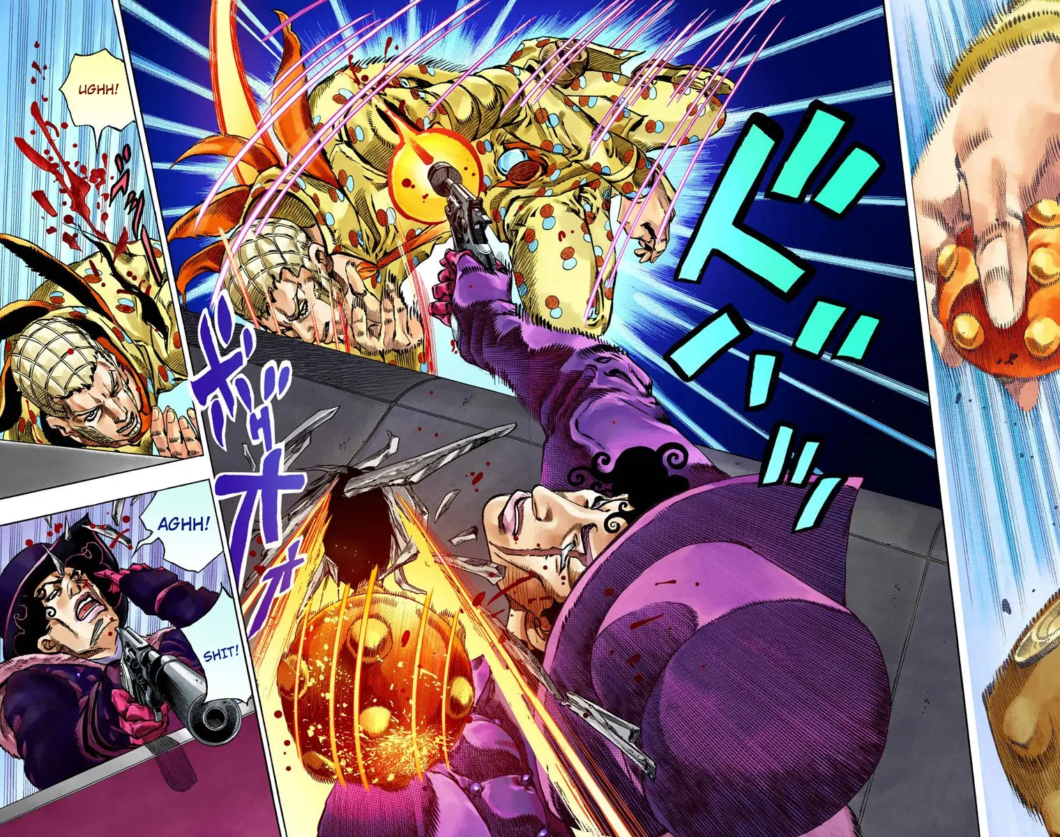 JoJo's Bizarre Adventure Steel Ball Run Colored Manga, chapter 60, page 27