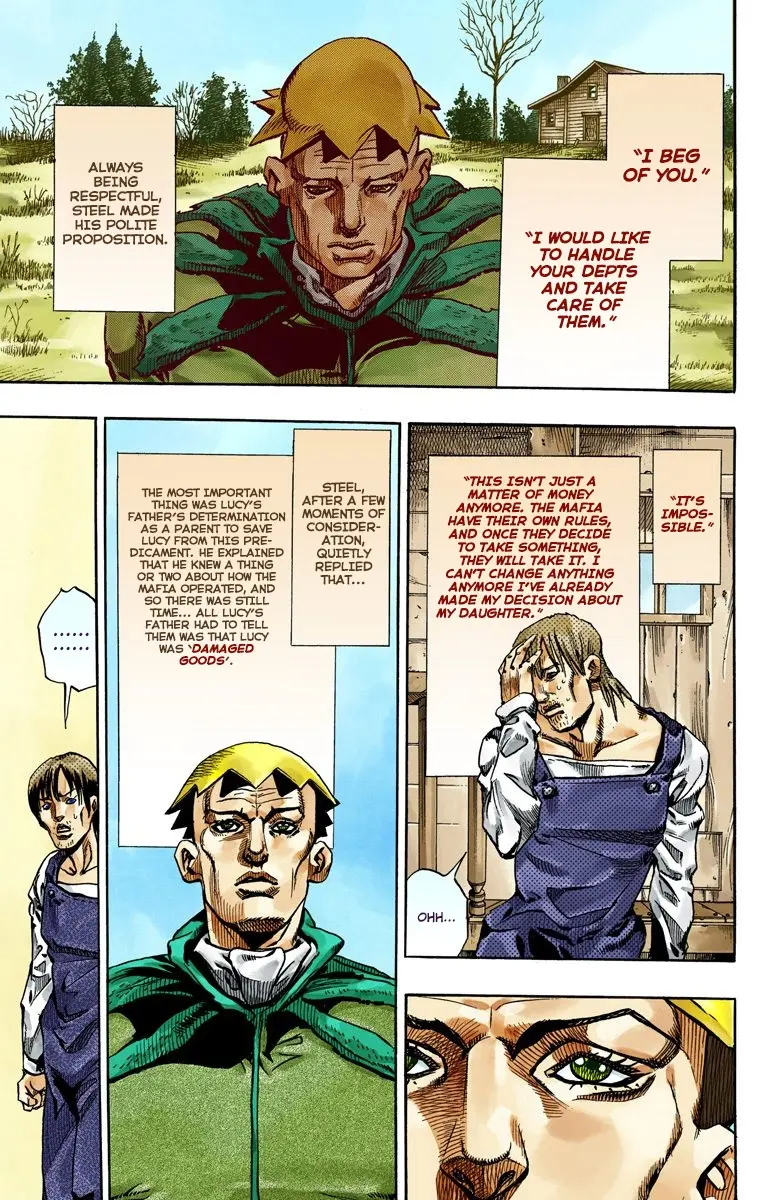 JoJo's Bizarre Adventure Steel Ball Run Colored Manga, chapter 61, page 6