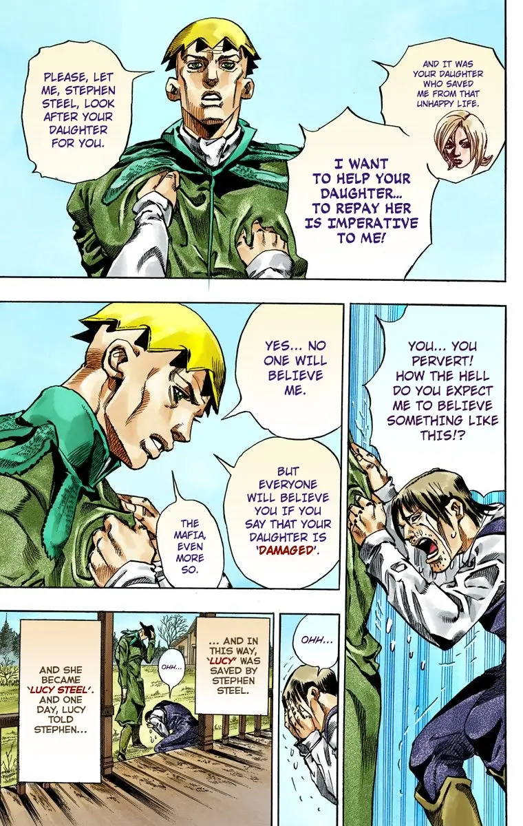 JoJo's Bizarre Adventure Steel Ball Run Colored Manga, chapter 61, page 8