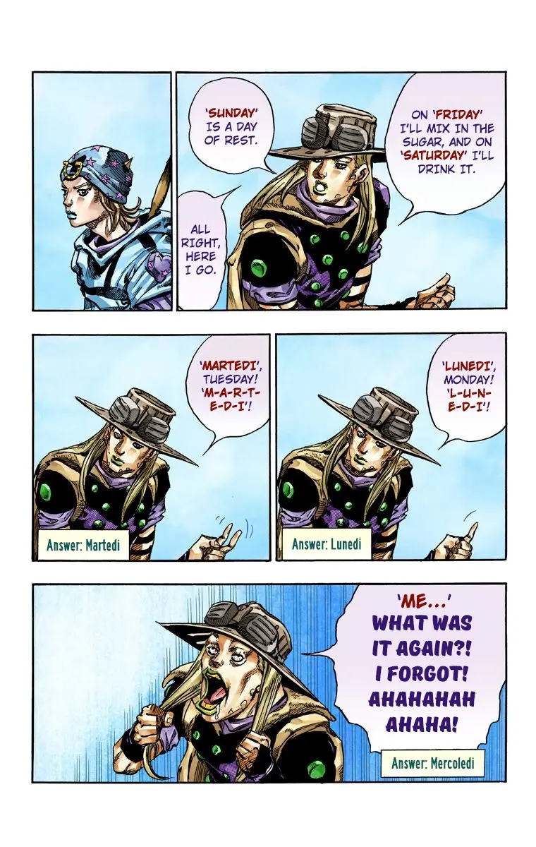 JoJo's Bizarre Adventure Steel Ball Run Colored Manga, chapter 63, page 4