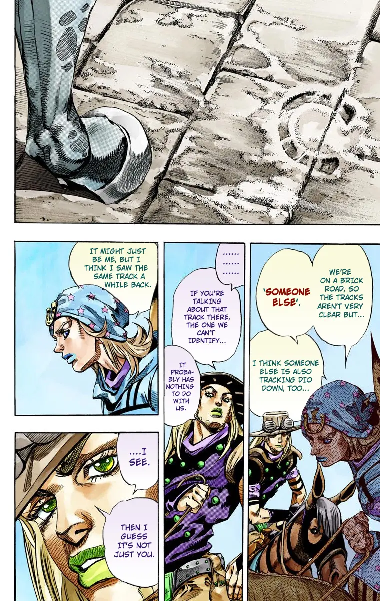 JoJo's Bizarre Adventure Steel Ball Run Colored Manga, chapter 64, page 9