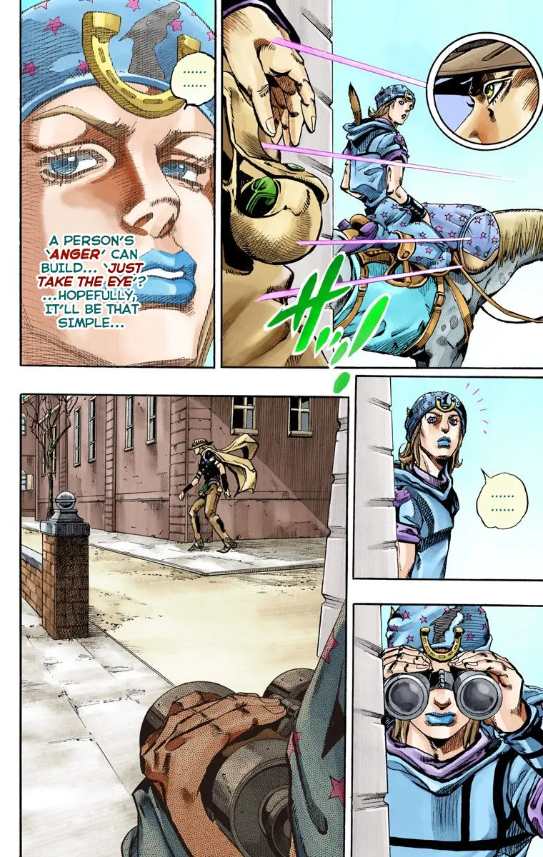 JoJo's Bizarre Adventure Steel Ball Run Colored Manga, chapter 64, page 18