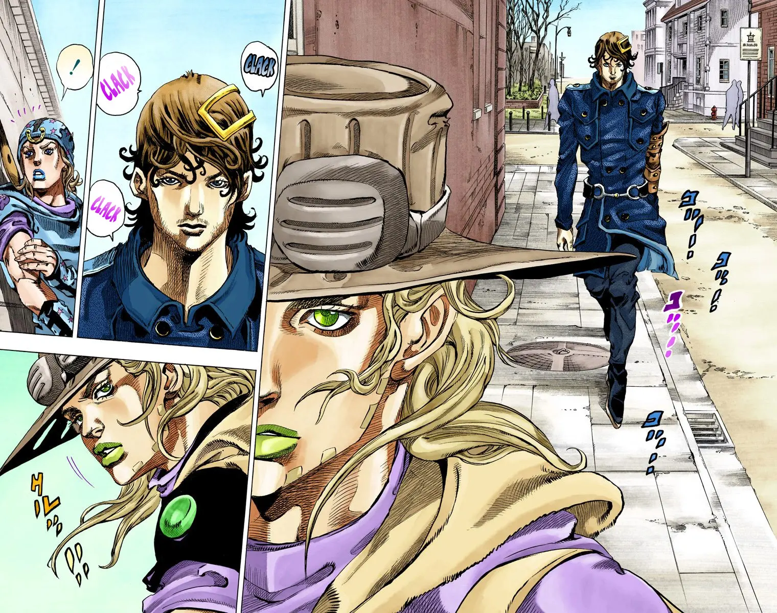 JoJo's Bizarre Adventure Steel Ball Run Colored Manga, chapter 64, page 20