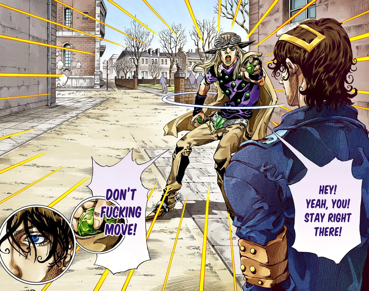 JoJo's Bizarre Adventure Steel Ball Run Colored Manga, chapter 65, page 5