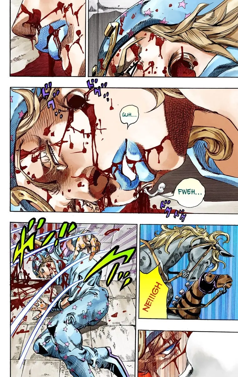 JoJo's Bizarre Adventure Steel Ball Run Colored Manga, chapter 65, page 8