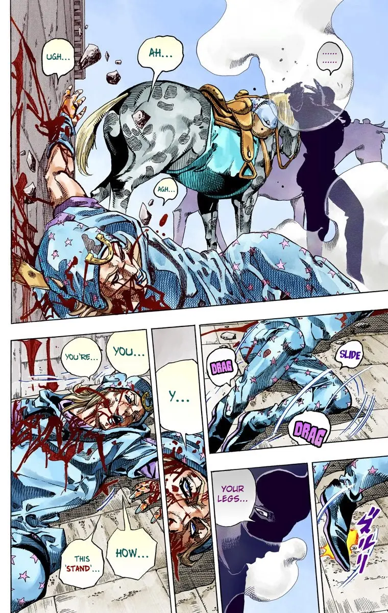 JoJo's Bizarre Adventure Steel Ball Run Colored Manga, chapter 65, page 10