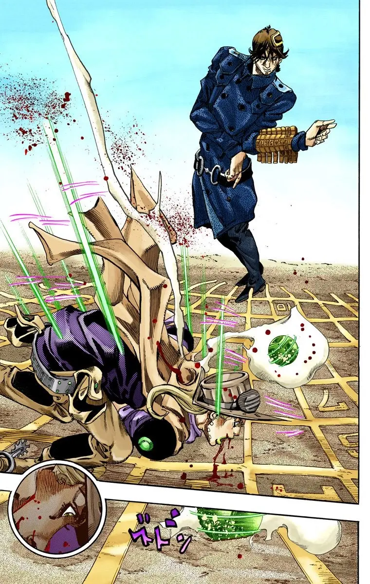 JoJo's Bizarre Adventure Steel Ball Run Colored Manga, chapter 65, page 21